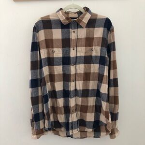 Sonoma Plaid Button Down Shirt